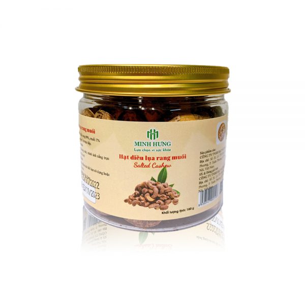 Hạt điều Lụa rang muối 180g